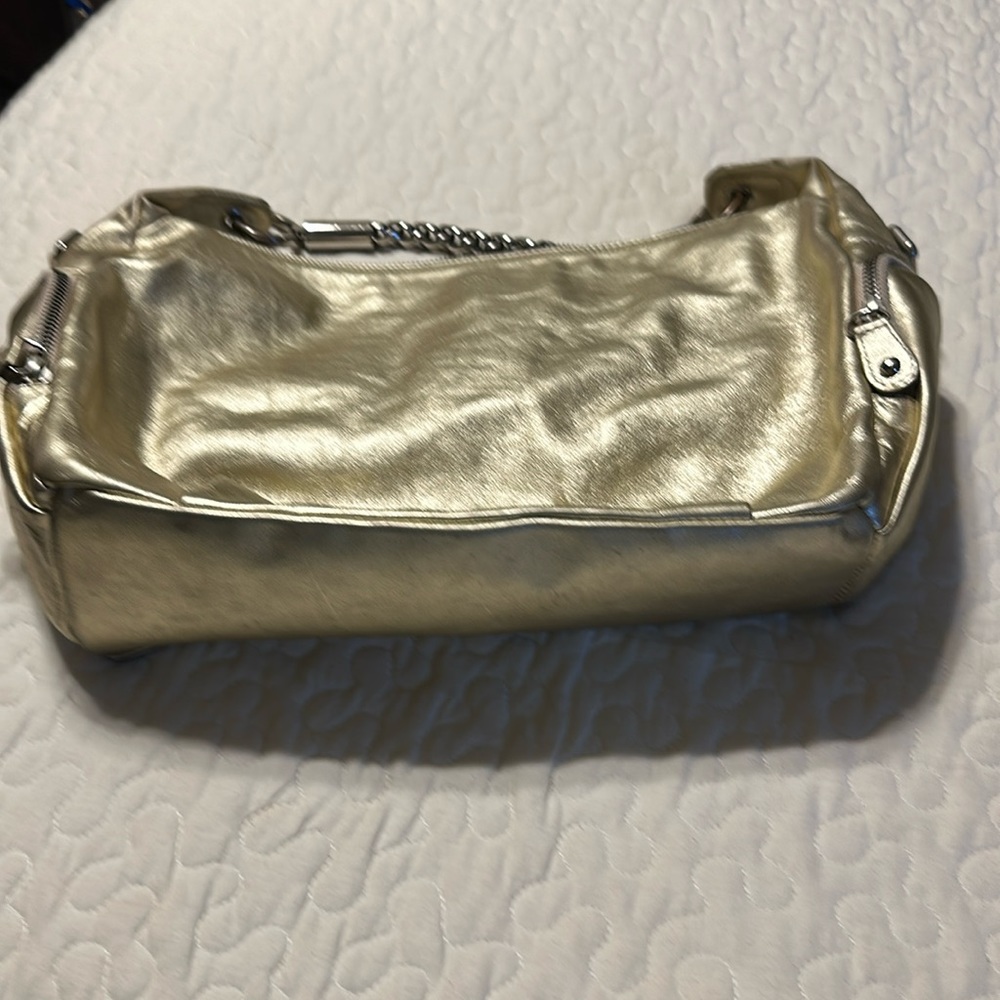 Furla Leather metallic satchel